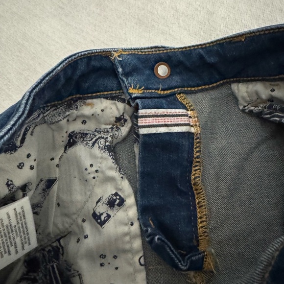 PILCRO ANTHRO Mid-Rise Slim Cutoff Jean Shorts. Size 28 - Picture 8 of 8